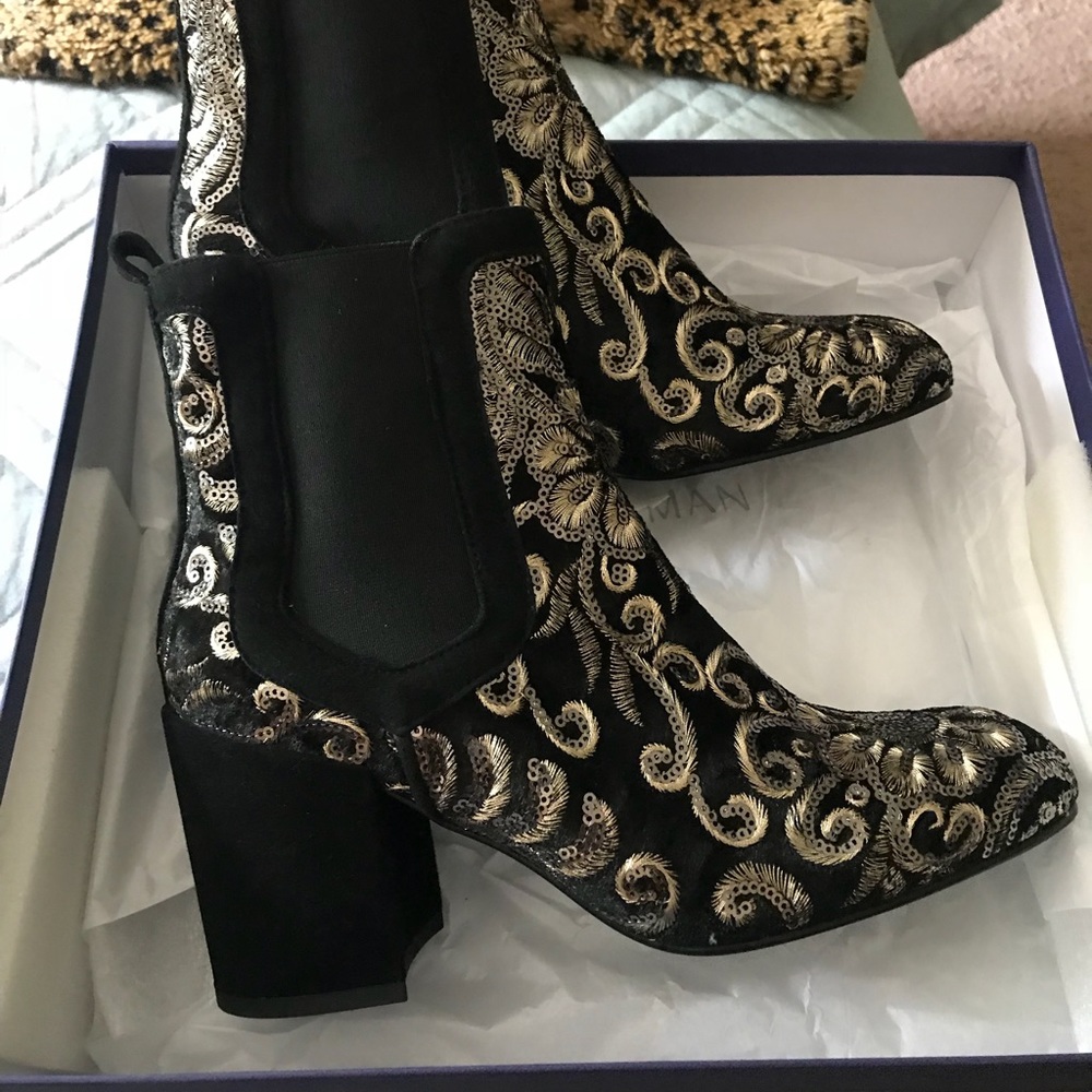 Stuart Weitzman high quality leather shoes elegant
